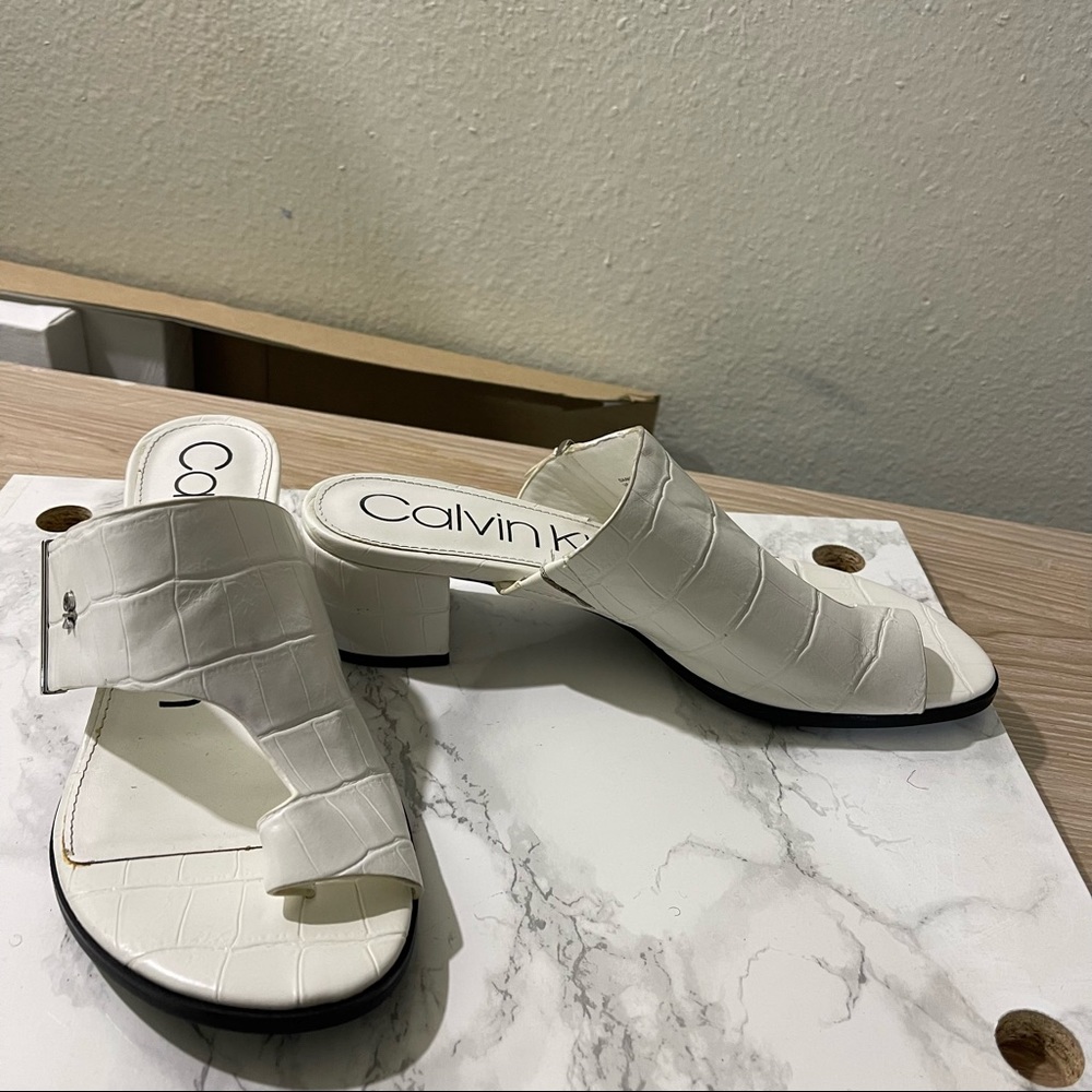 White Sandals